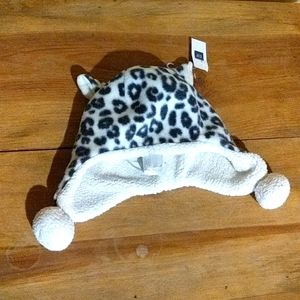 Baby gap cheetah Winter hat